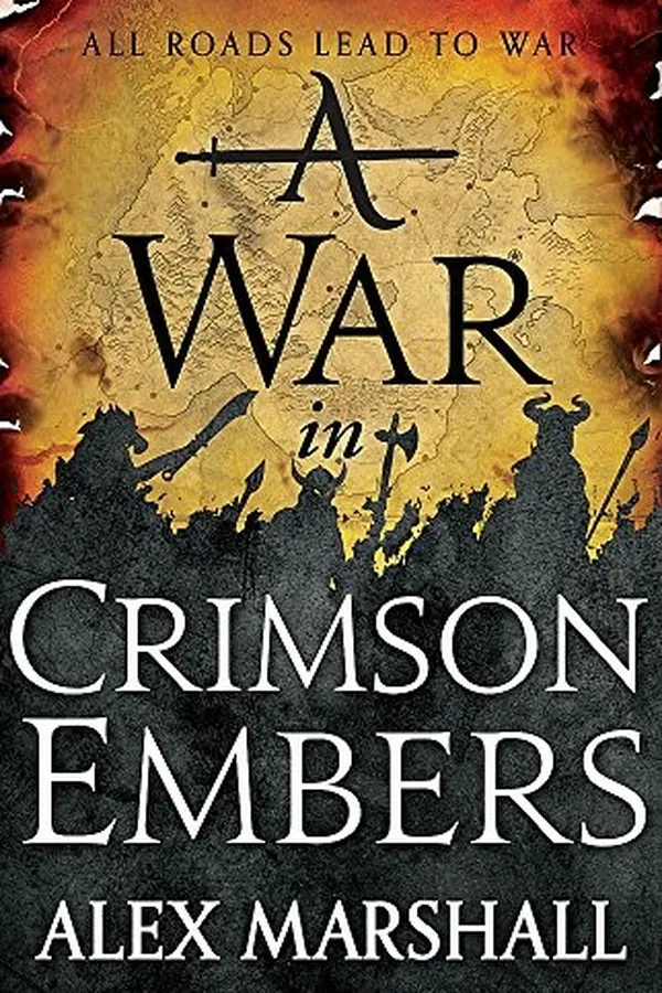 Capa de A War in Crimson Embers: Book Three of the Crimson Empire