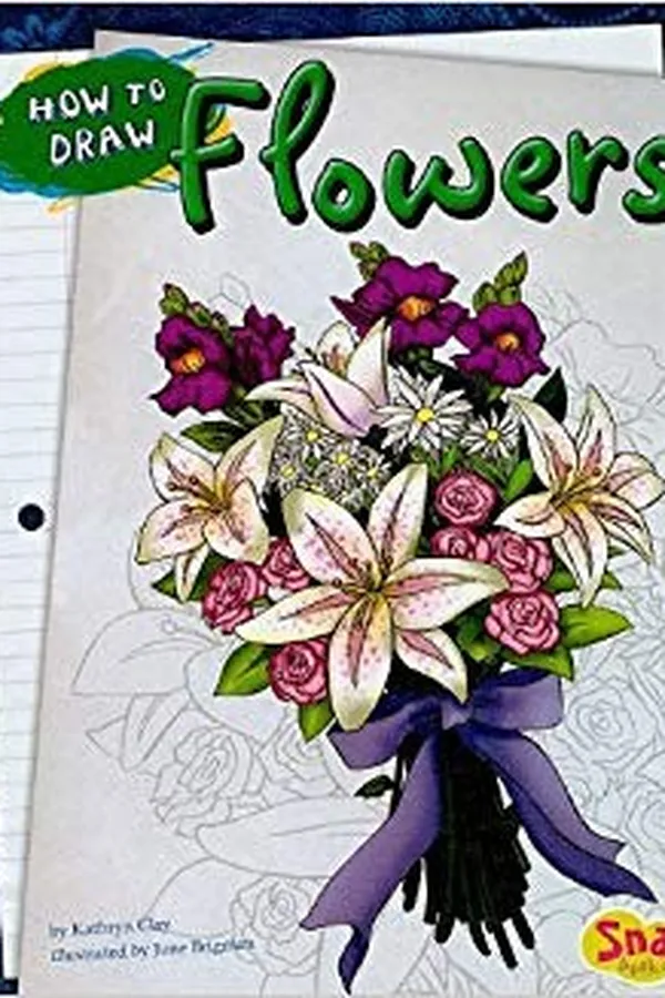 Capa de How to draw flowers