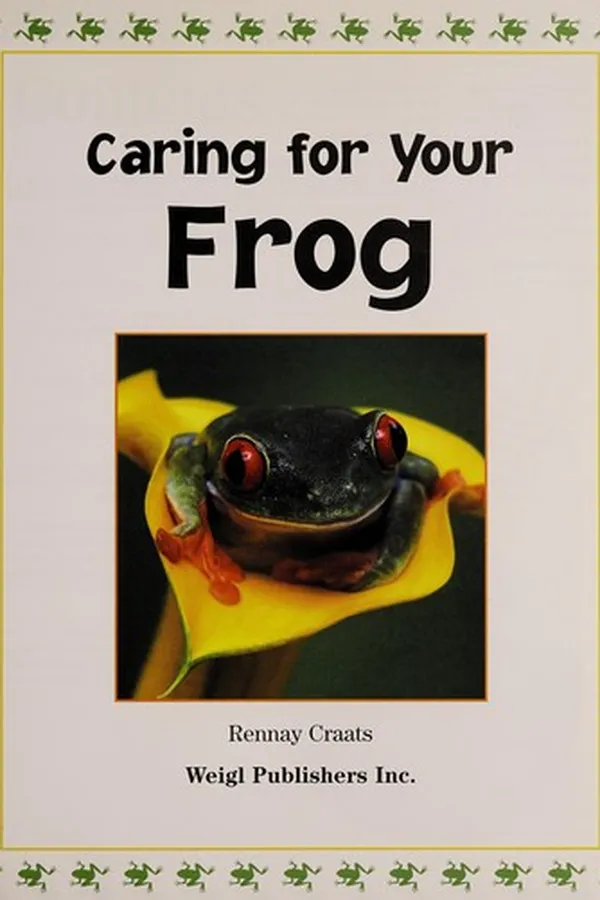 Capa de Caring for your frog