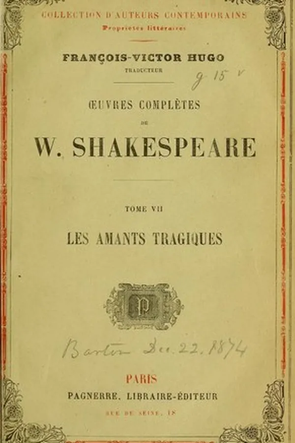 Capa de Plays (Antony and Cleopatra / Romeo and Juliet)