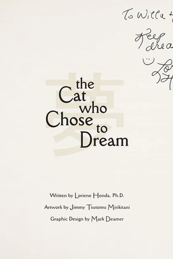 Capa de The cat who chose to dream