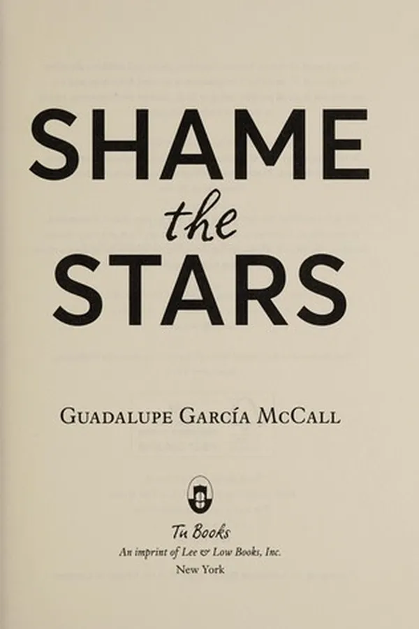 Capa de Shame the stars