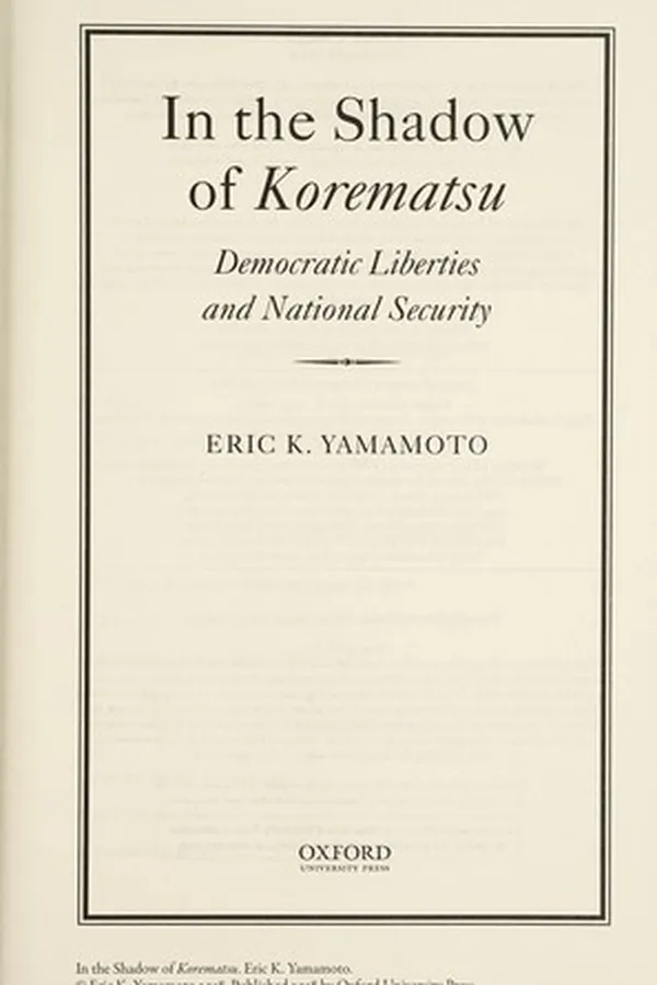 Capa de In the shadow of Korematsu