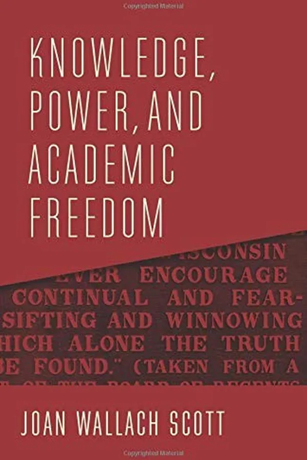 Capa de Knowledge, Power, and Academic Freedom