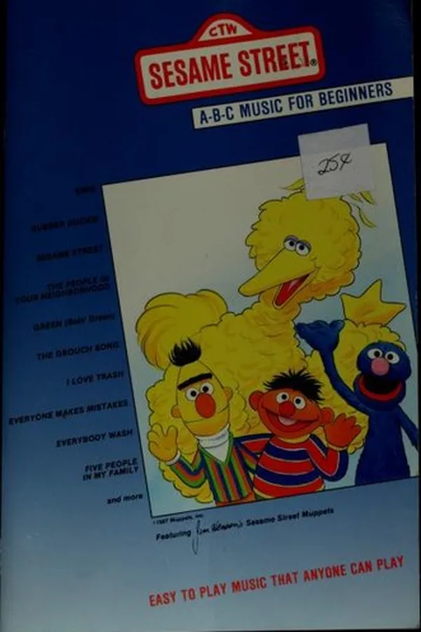 Capa de Sesame Street (CTW) A-B-C Music for Beginners