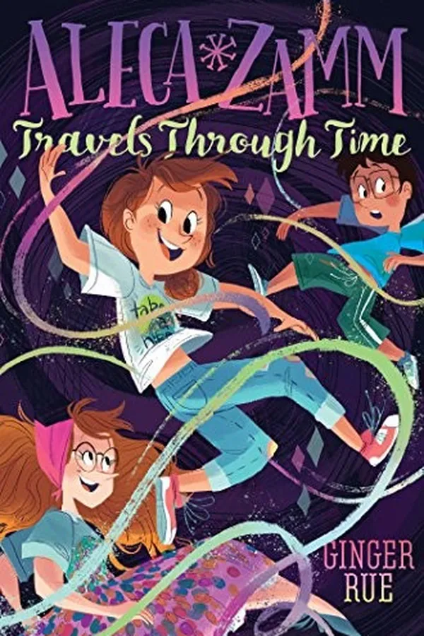 Capa de Aleca Zamm travels through time