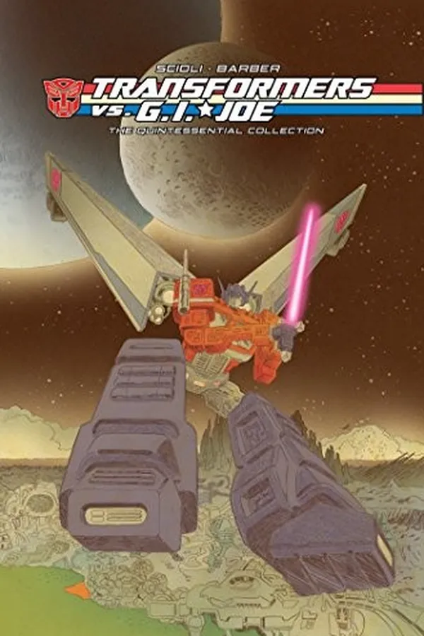 Capa de Transformers vs. G.I. Joe