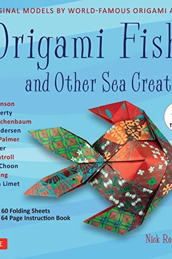Capa de Origami Fish and Other Sea Creatures Kit