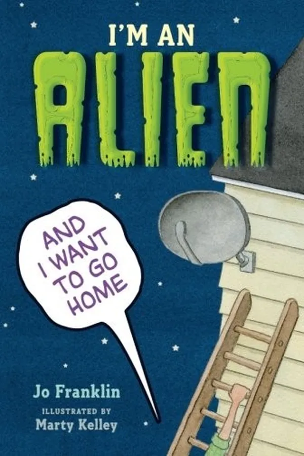 Capa de I'm an alien and I want to go home