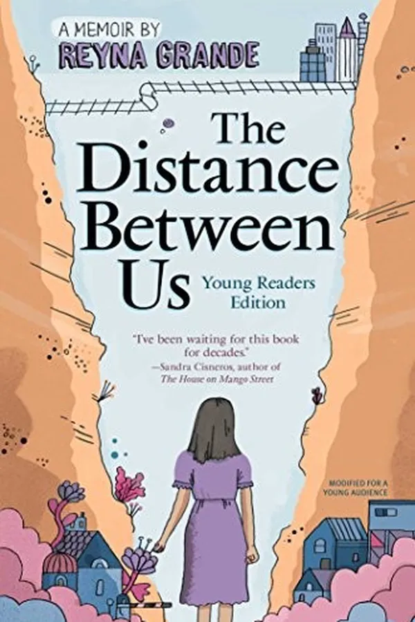 Capa de The distance between us