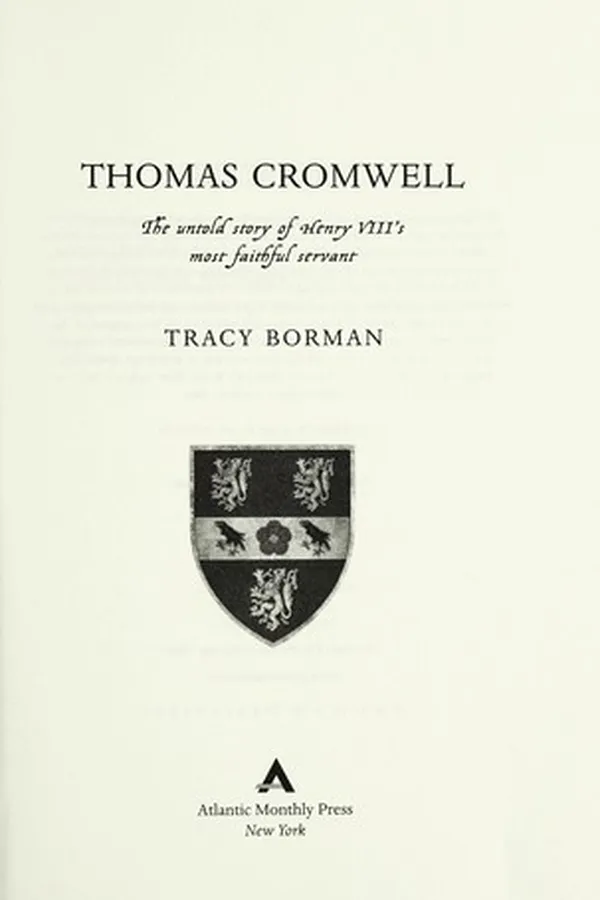 Capa de Thomas Cromwell