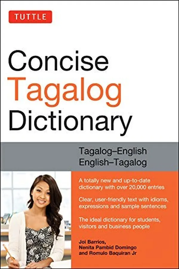 Capa de Tuttle Concise Tagalog Dictionary