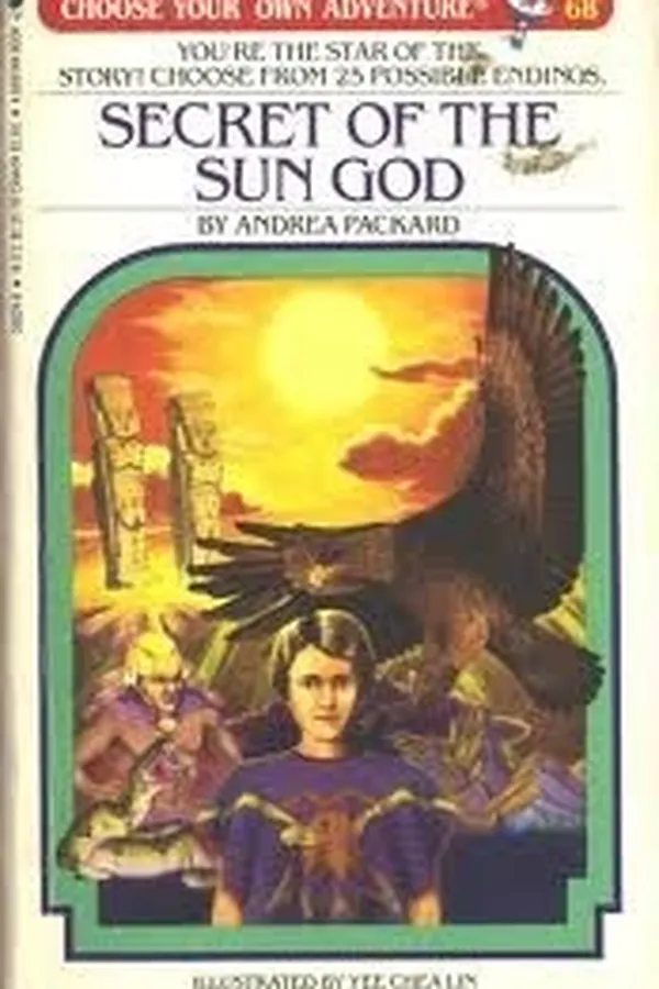 Capa de Choose Your Own Adventure - Secret of the Sun God