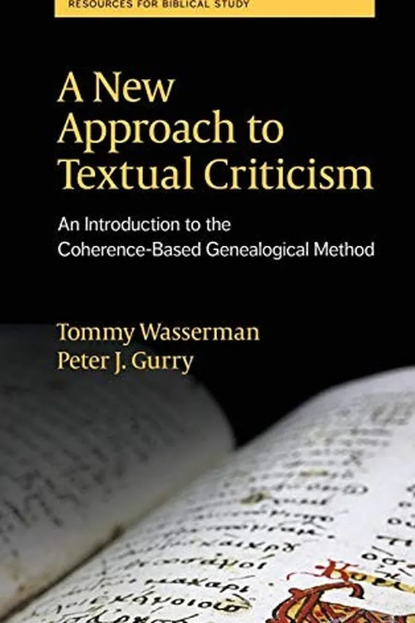 Capa de A New Approach to Textual Criticism