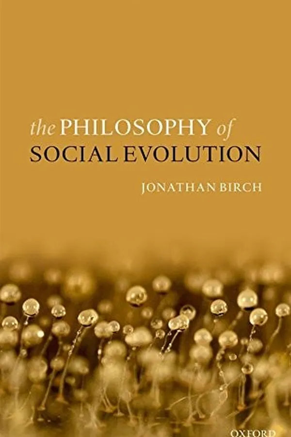 Capa de The Philosophy of Social Evolution