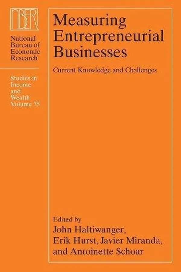 Capa de Measuring Entrepreneurial Businesses