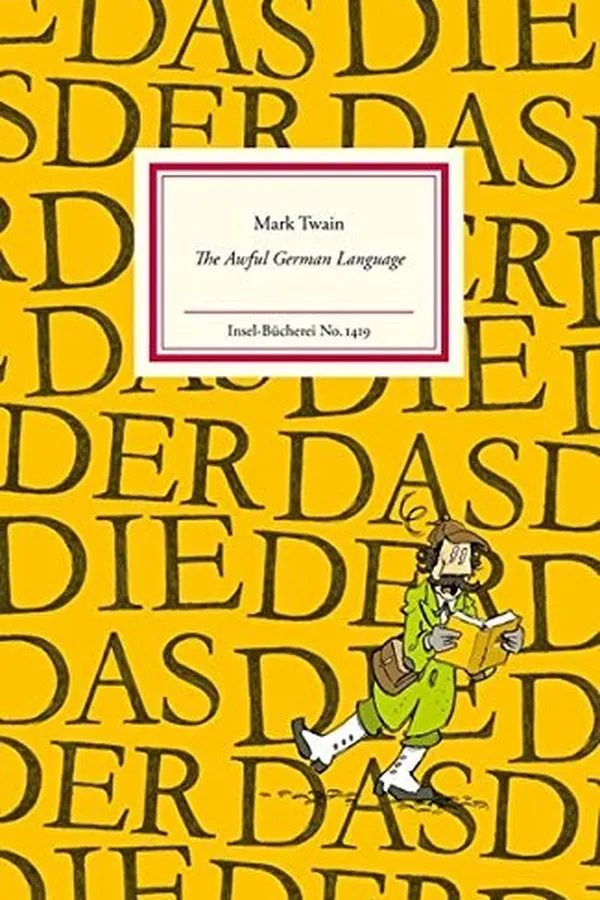 Capa de The Awful German Language