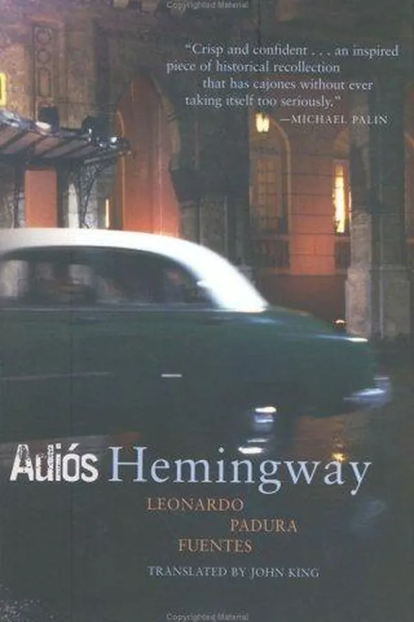 Capa de Adiós Hemingway