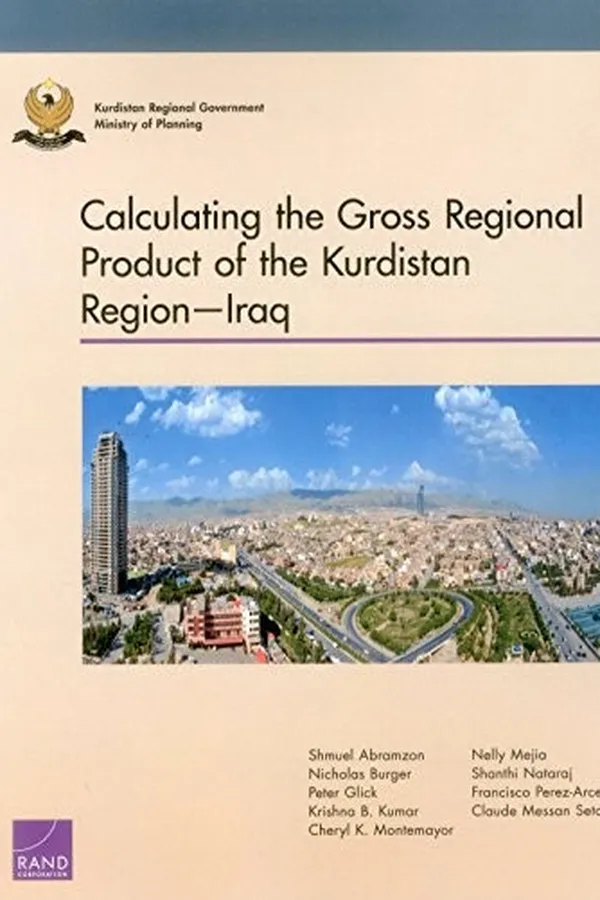 Capa de Calculating the Gross Regional Product of the Kurdistan Region_Iraq