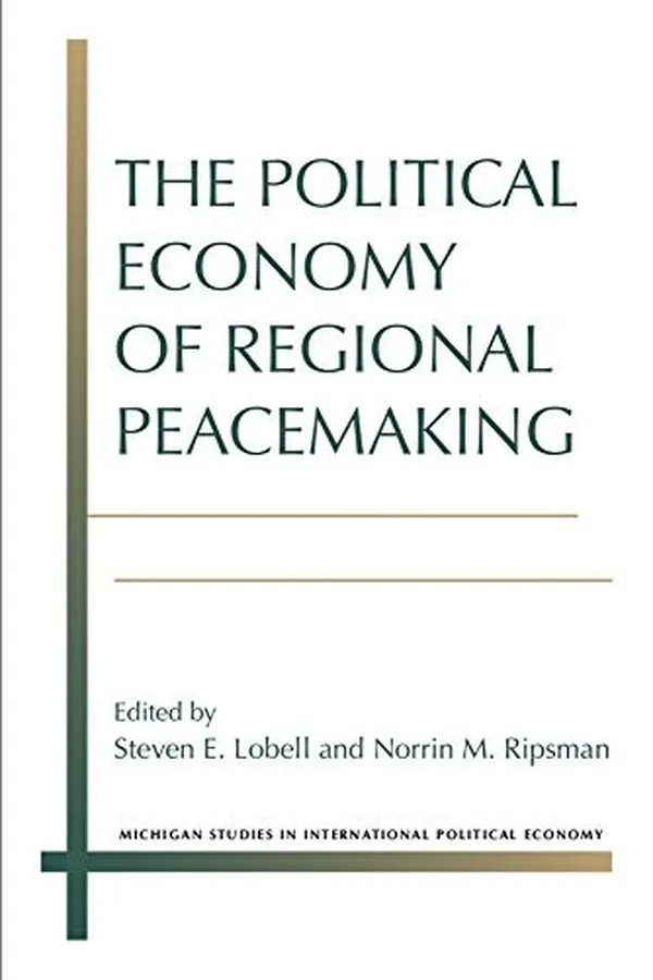 Capa de The Political Economy of Regional Peacemaking