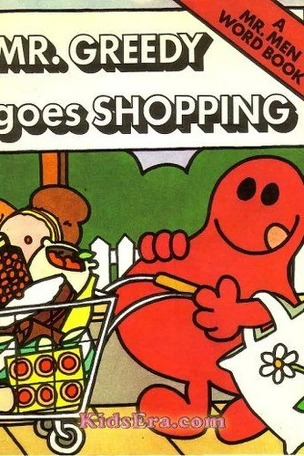 Capa de Mr. Greedy goes shopping