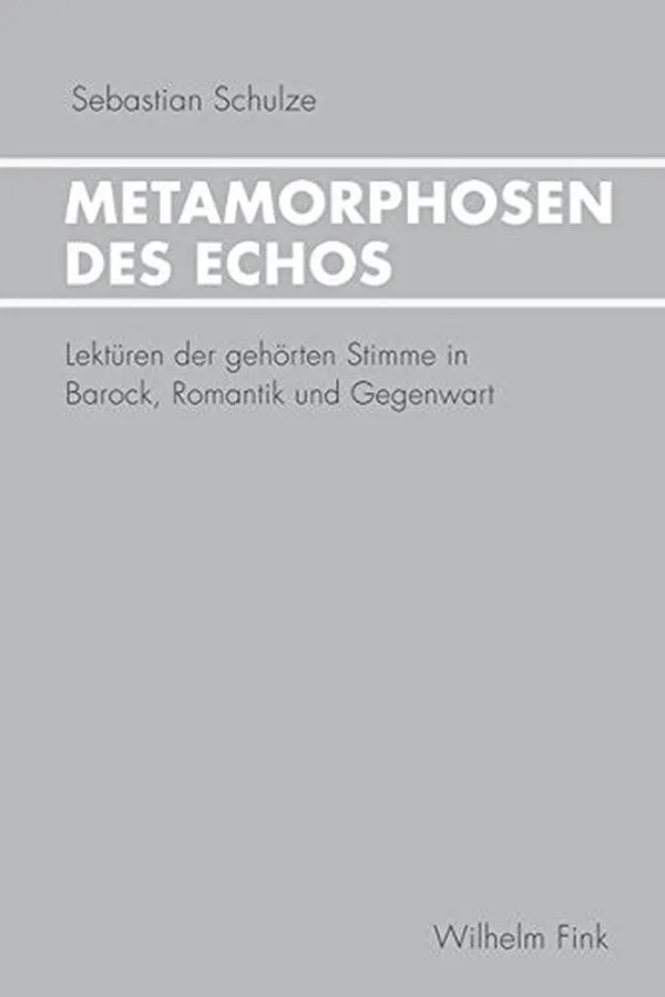 Capa de Metamorphosen des Echos