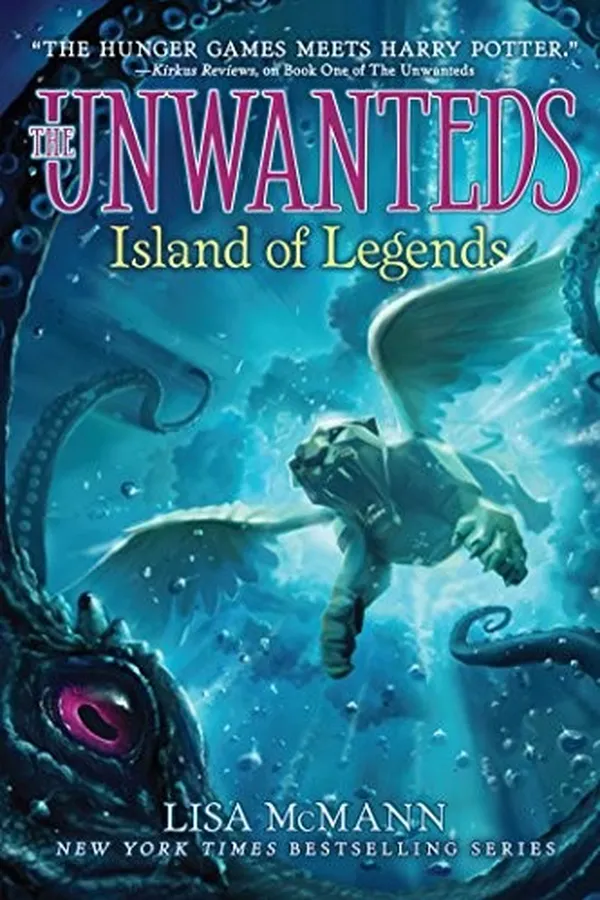 Capa de Island of Legends (The Unwanteds #4)