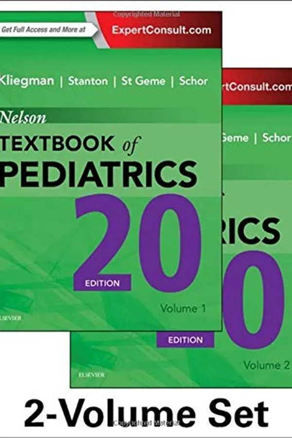 Capa de Nelson Textbook of Pediatrics, 2-Volume Set