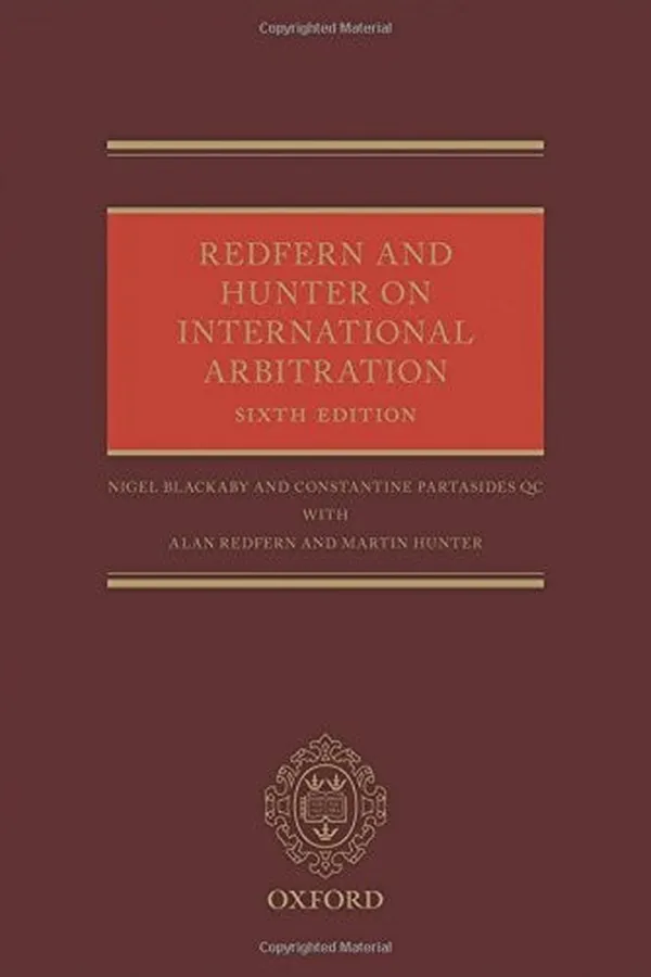 Capa de Redfern and Hunter on international arbitration