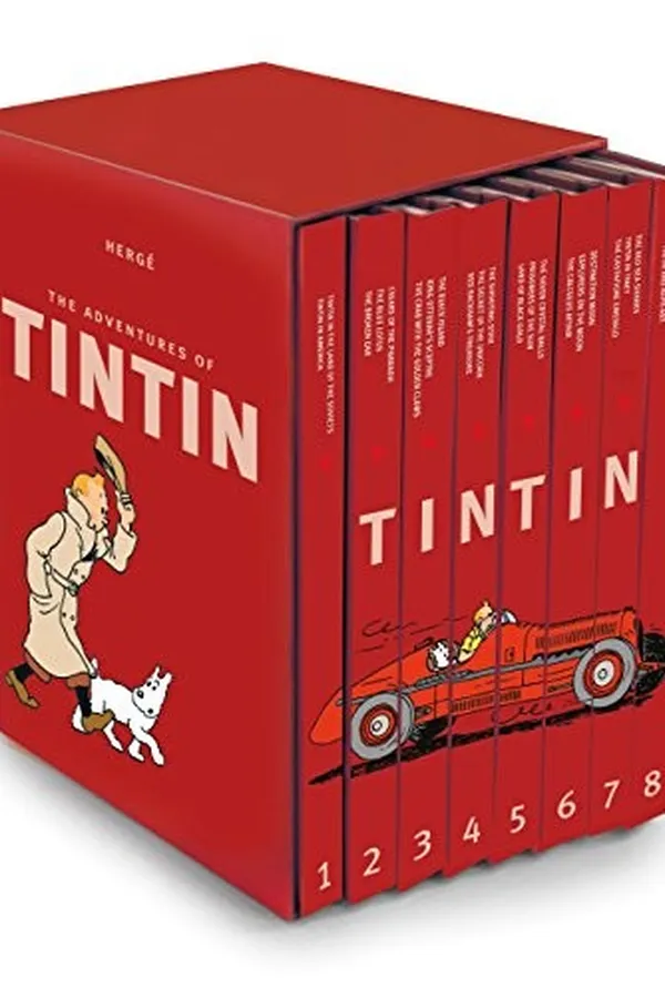 Capa de The Adventures of Tintin