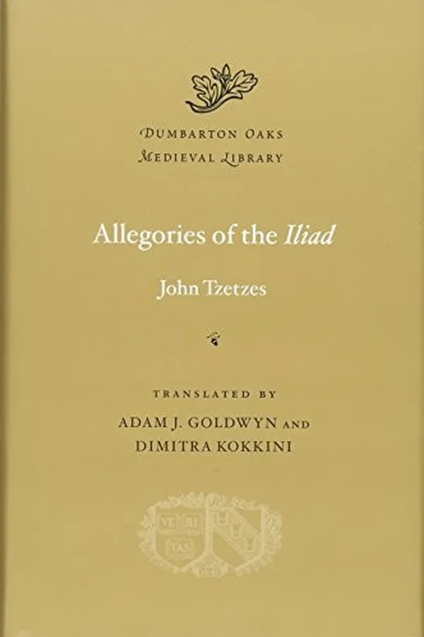 Capa de Allegories of the Iliad
