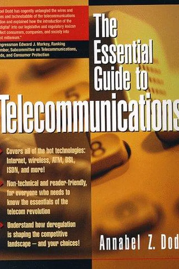 Capa de The essential guide to telecommunications