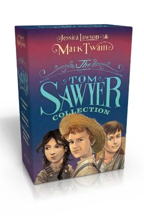 Capa de The Tom Sawyer Collection (Actual & Truthful Adventures of Becky Thatcher / Adventures of Huckleberry Finn / Adventures of Tom Sawyer)