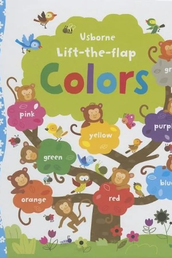 Capa de Usborne Lift-The-Flap Colors