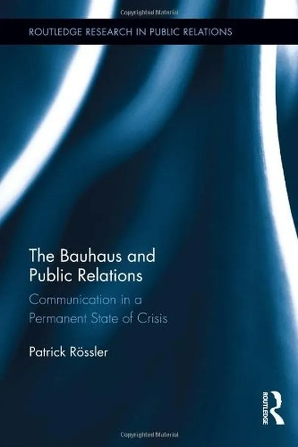 Capa de The Bauhaus and Public Relations