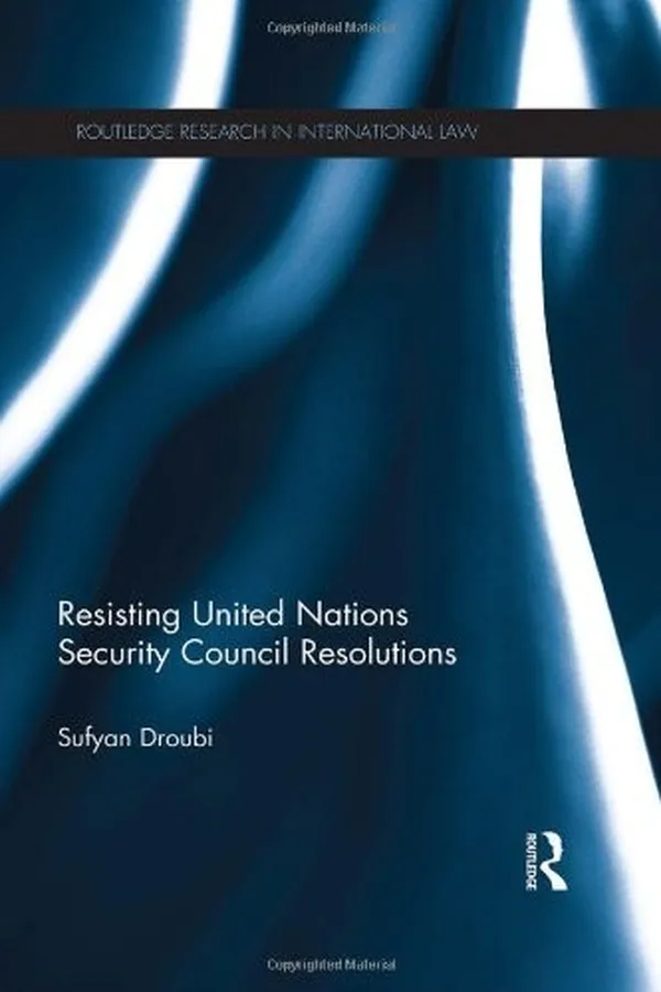 Capa de Resisting United Nations Security Council Resolutions