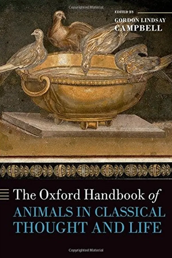 Capa de The Oxford Handbook of Animals in Classical Thought and Life