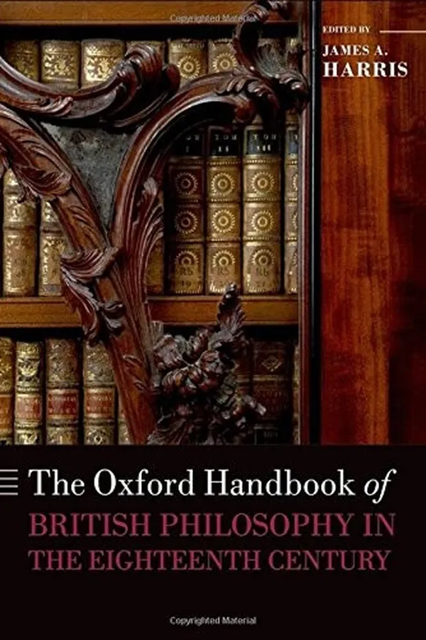 Capa de The Oxford Handbook of British Philosophy in the Eighteenth Century