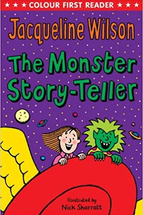 Capa de The monster story-teller