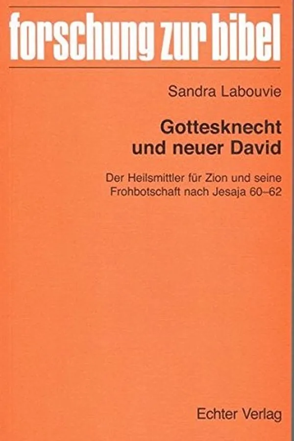 Capa de Gottesknecht und neuer David