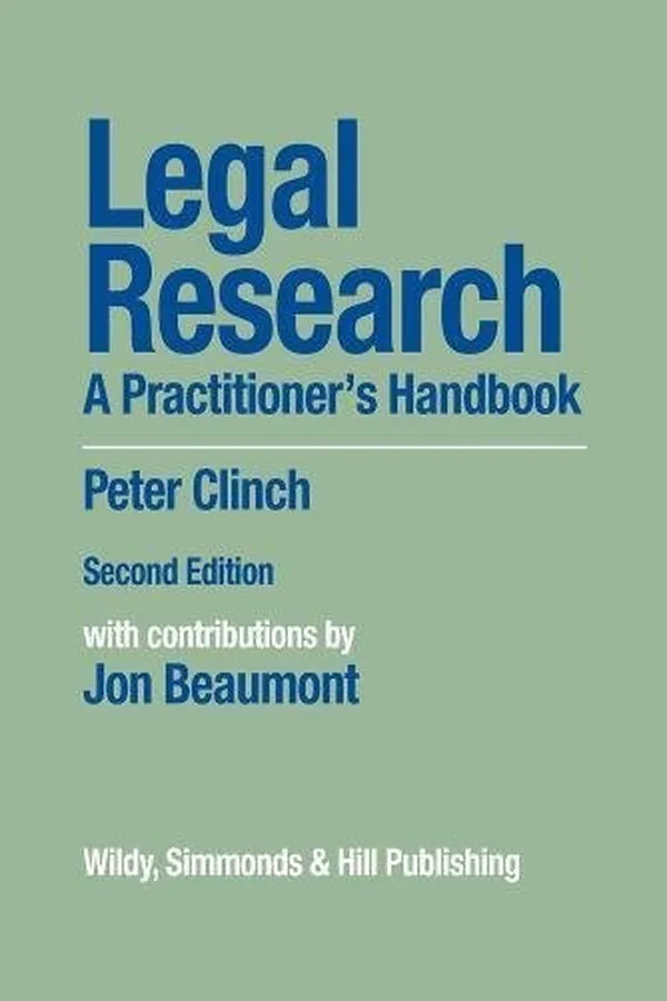 Capa de Legal Research