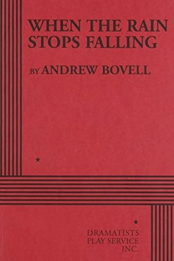 Capa de When the rain stops falling