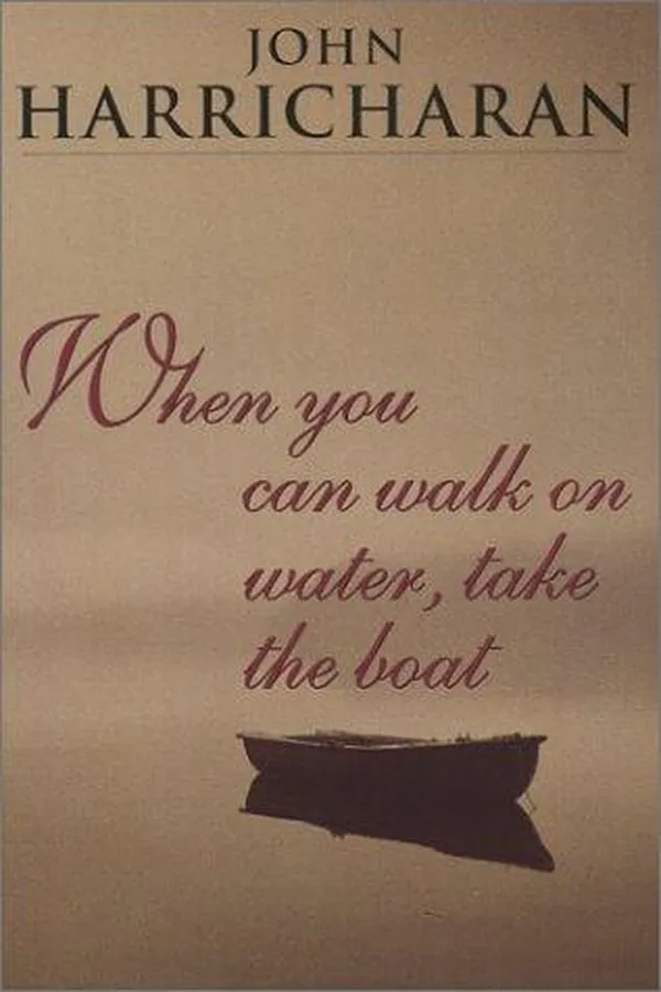 Capa de When You Can Walk on Water, Take the Boat