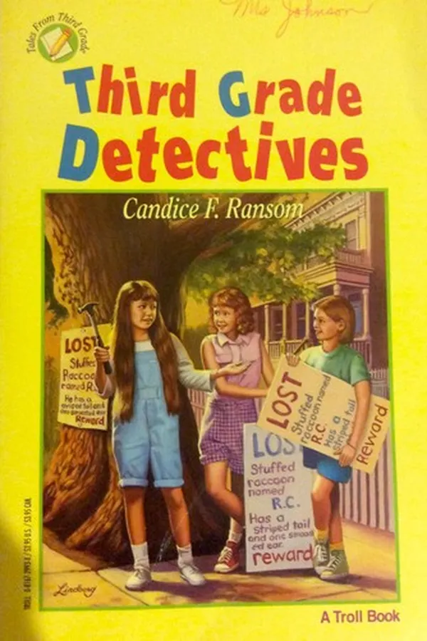 Capa de Third grade detectives