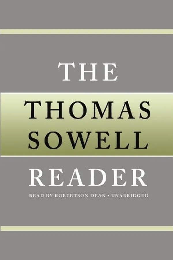 Cover of The Thomas Sowell reader
