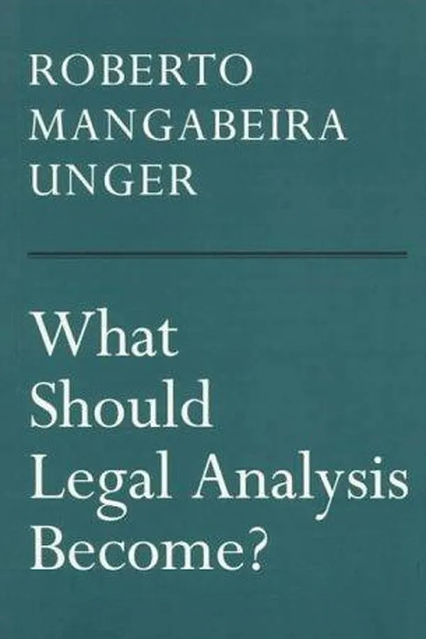 Capa de What should legal analysis become?