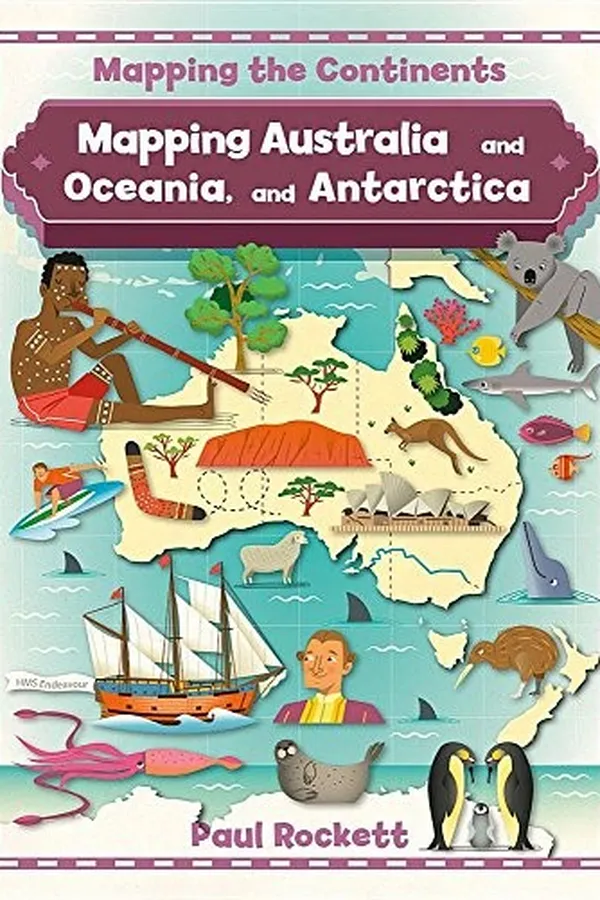 Capa de Mapping Australia and Oceania, and Antarctica