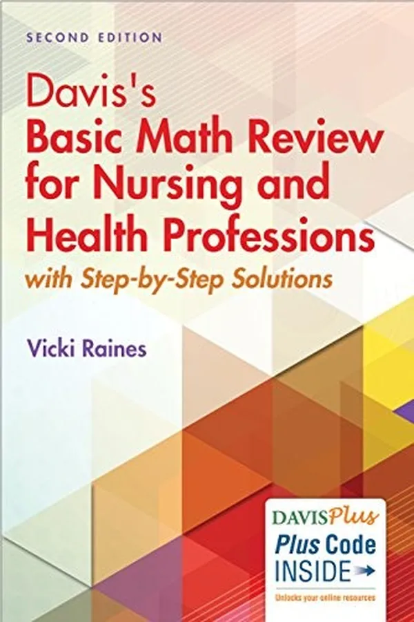 Capa de Davis's Basic Math Review for Nursing and Health Professions