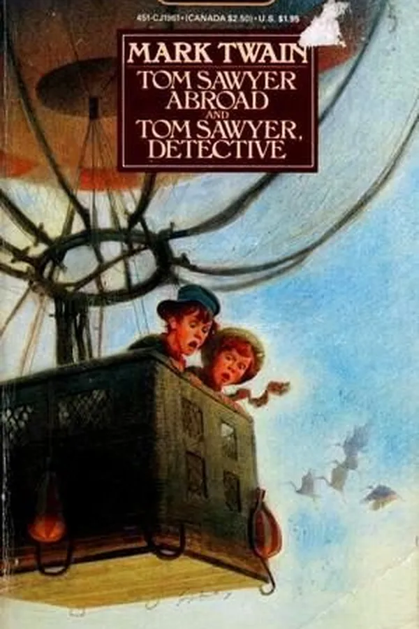 Capa de Novels (Tom Sawyer Abroad / Tom Sawyer Detective)