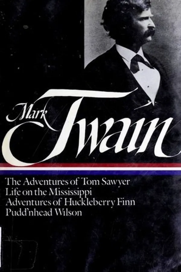 Capa de The Mississippi Writings of Mark Twain (Adventures of Huckleberry Finn / Adventures of Tom Sawyer / Life on the Mississippi)